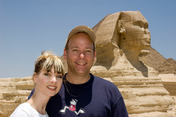 Mel & John meet the Sphinx