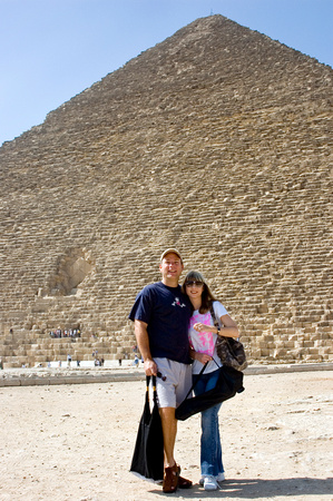 First day, first 5 minutes at the Great Pyramids