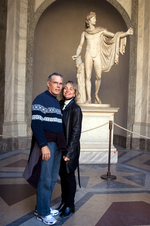 At the Vatican, home to 1,000,000 sculptures (or something close)