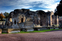 Ruins at Hadrian's Villa in Tivoli