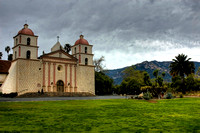 Mission Santa Barbara, shot in HDR
