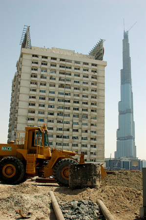 The Burj Dubai has 159 floors