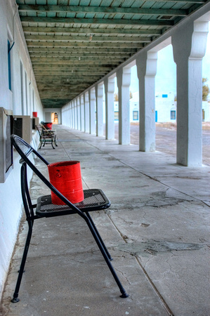 Colonnade at Death Valley Junction