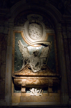 Grim Reaper at San Pietro in Vincoli Church