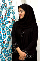 Our lovely Emirati tour guide