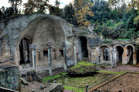 The grotto at Hadrian's Villa in Tivoli