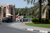 Entrance to a private home in Dubai